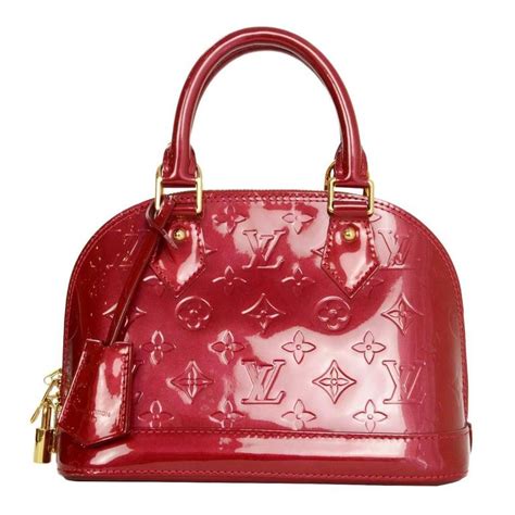 small red louis vuitton purse